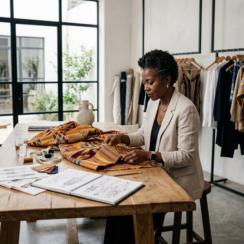 Master Fashion Designer in Atelier
